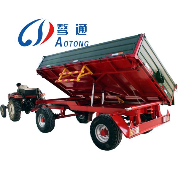 12R22.5 Tire 20tons 30tons Fence Trailer Bulk Cargo Tractor Hydraulic Dump Full Trailer