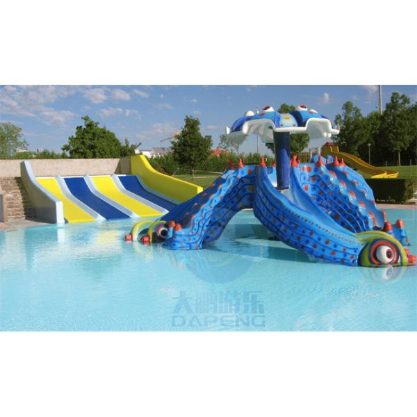 Water Amusement Park Carnivals Chimpanzees Mini Swimming Pool Fiberglass Slide