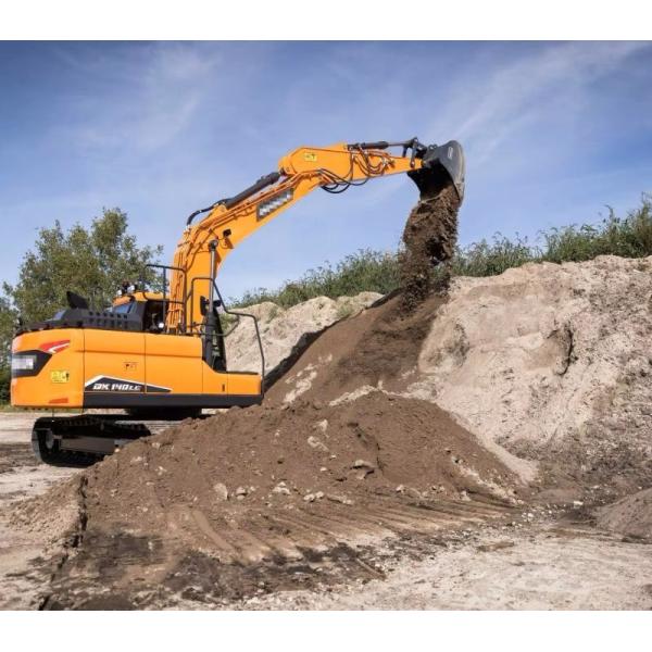 Secondhand Doosan Hydraulic Excavator Pre Owned Excavator 7530mm Radius