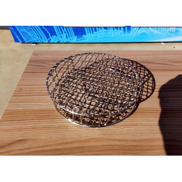 Healthy / Hygienic 316 304 Stainless Steel Grills Silver Color For BBQ