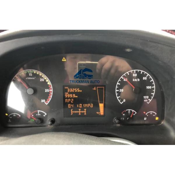 2015 Year 25 Tons Used HOWO Dump Truck With 100% New Cargo Box