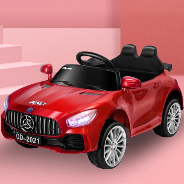 Children's 12V Electric Ride On Swing Car with Remote Control and Early Education