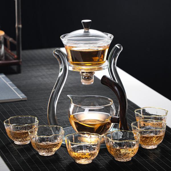 Pumpkin Shaped Heat Resistant Borosilicate Glass Tea Sets