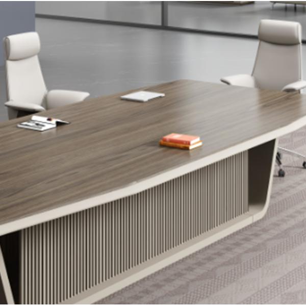 Popular Fashion Office Furniture Meeting Table Luxury Boardroom Wooden Office Meeting Room Table Conference Desk