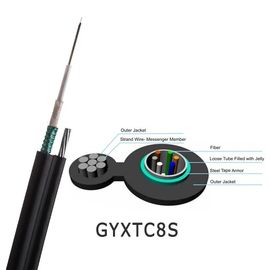Good price for 216 Core Single mode Outdoor Rated Fiber Optic Cable , Armored Om3 Fiber Optic Cable Gyts