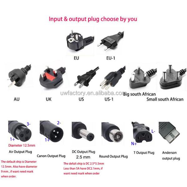 OEM Orders Accepted 12V/24V/36V/48V/60V 5A 10A 20A 30A 40A Battery Charger for LiFePO4 Lithium Ion Battery Pack