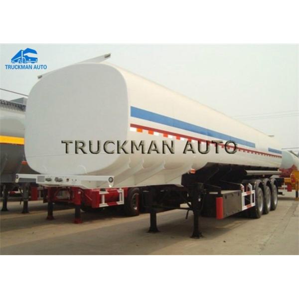 50 Cubic 3 Axles Oil Tank Trailer Truckman Brand With 50 Tons Loading Capacity