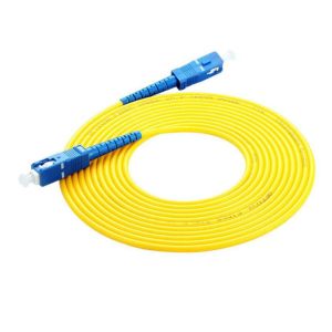 SC/UPC To SC/UPC Single Mode Fiber Patch Cord , FTTH Optical Patch Cord