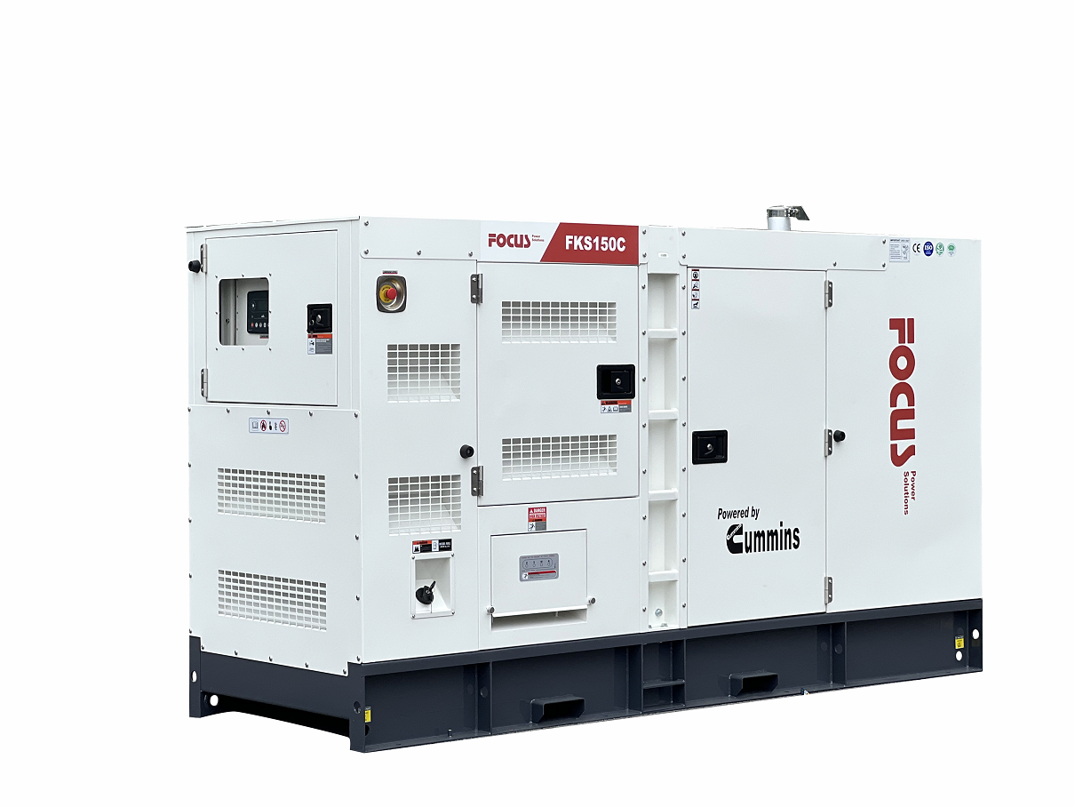 Cummins 150 Kw Diesel Generator Set With 6CTA8.3-G Engine Silent Enclosure Design