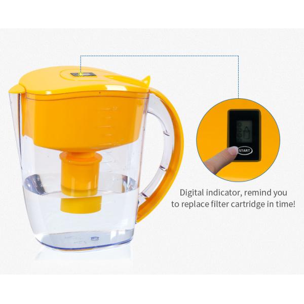 3.5L Capacity Alkaline Water Filter Pitcher Humanity Design Convenience Usage