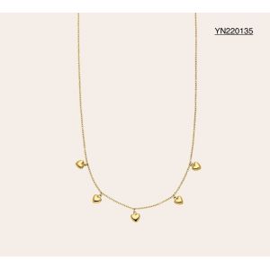 Couples Love Heart Pendant Necklace Tassel Pendant Necklace OEM ODM