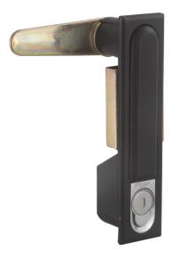 Quality Panel Electrical Cabinet Door Lock Zinc Alloy Black Latch ISO Certificate wholesale