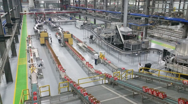 Vegetable / Fruit Beverage Production Line Full / Semi Auto Operation 12 Months Warranty