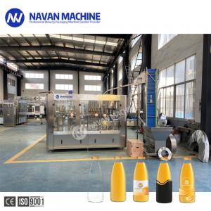 Quality Automatic 3 In 1 Pulp Granule Orange Juice Beverage Filling Equipment With Pull Ring Cap wholesale
