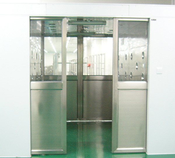 Three Side Blowing Air Shower Room 100 Class For Materials And Goods