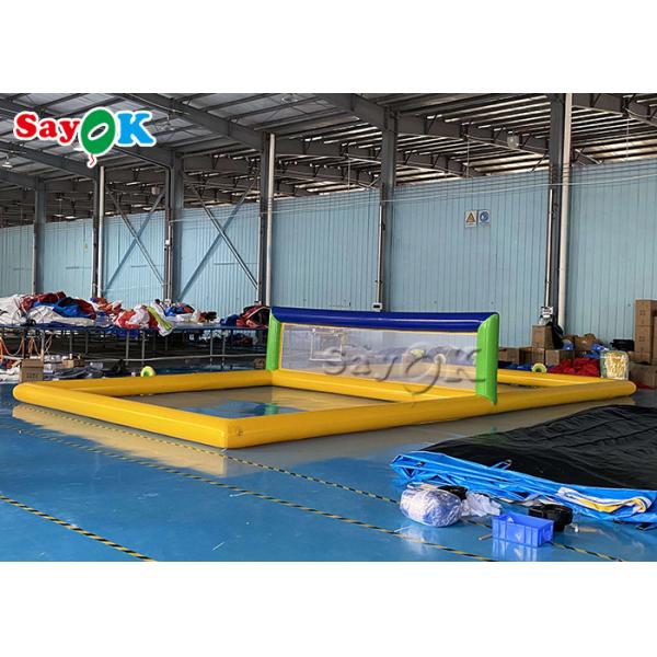 Airtight Multifunctional Floating Inflatable Water Volleyball Court Inflatable Water Floats