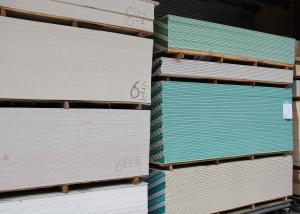 China Green Drywall Gypsum Board 12Mm 1220X2440Mm Plasterboard Partition on sale