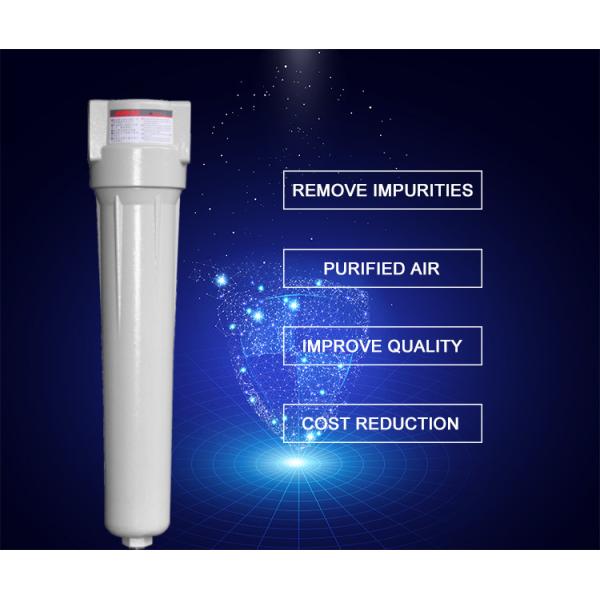 G 3/4 Industrial Air Compressor Filter 0.7 M3/Min Flow Rate Coarse Air Compressor Filter