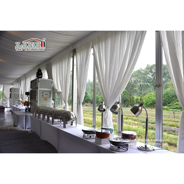 20m Width luxury wedding ceremony tent for 500 people capacity wedding parties