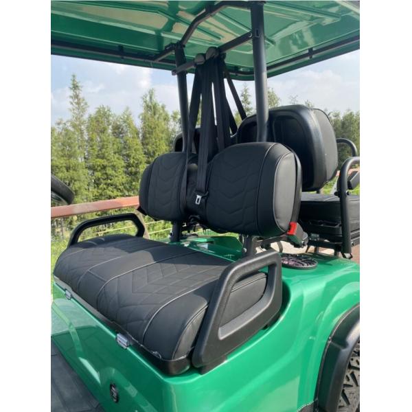 OEM ODM Electric Golf Carts 4 Wheel Disc Brake Mini 10 Inch IP66 Display 4 Seater