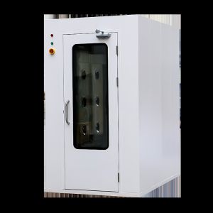 Aluminum Cleanroom Air Shower Cabinet Customizable Powder Coated Steel / SUS304