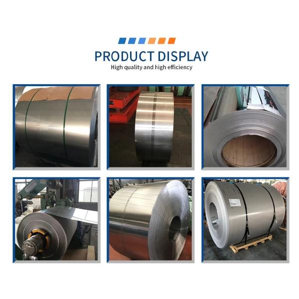 Bright Surface 2B BA Stainless Steel Plate Coil 201 Cold Rolled Steel Coil