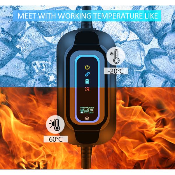 KIWI Electric Car EV Charger AC Type 1 2 16A Home EV Charging Station Cable Length 5M