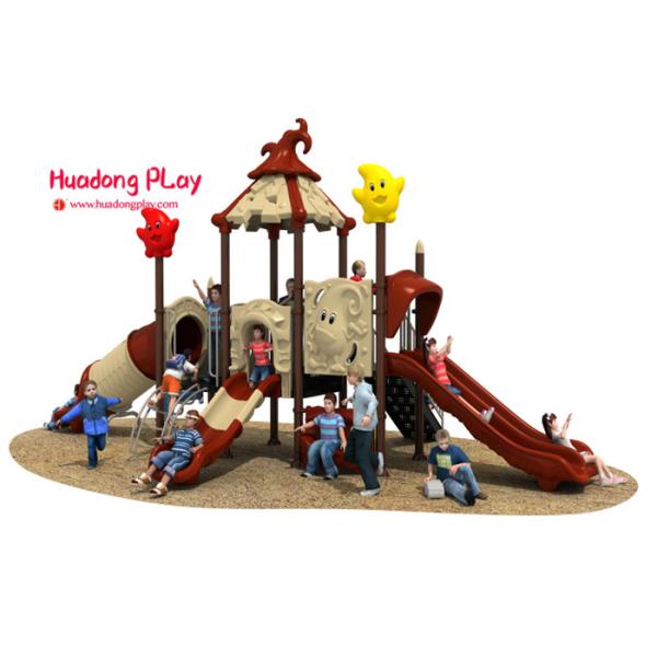 Magic House Series Slide Play Equipment Small Size Fashion Cute Design High Reliability