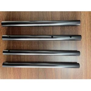 Customized Aluminum Round Tube Black Hard Anodized 30μM Retractable Aluminum