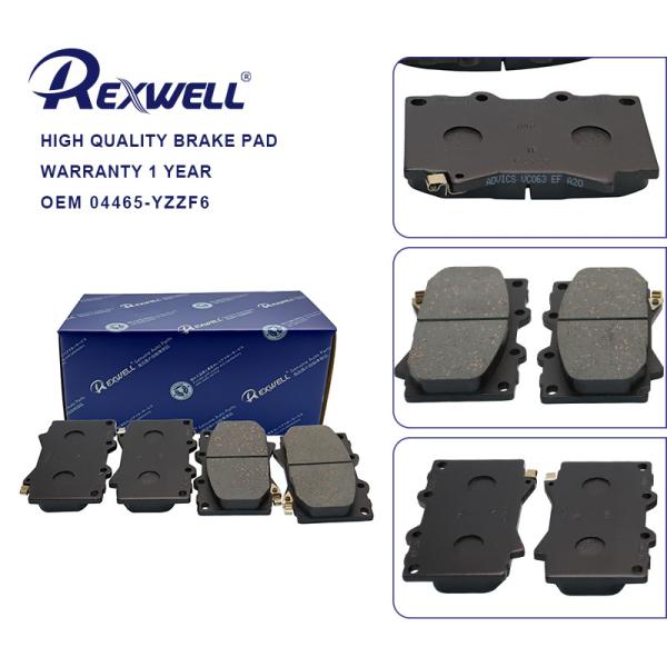 04465-YZZF6 Toyota Genuine & Aftermarket Ceramic Semi-Metal Front Disc Brake Pad Kit For LAND CRUISER HILUX Pickup 4x4 2001-2005
