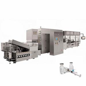 Quality Automatic Glass Bottle Production Line Washing Drying Sterilization Filling Sealing wholesale