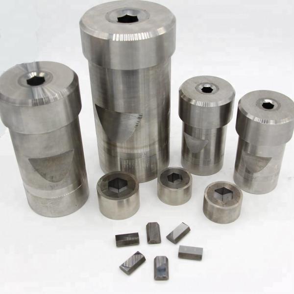Segmented Carbide Punches And Dies Grinding Surface With H6~H50mm Hole Size