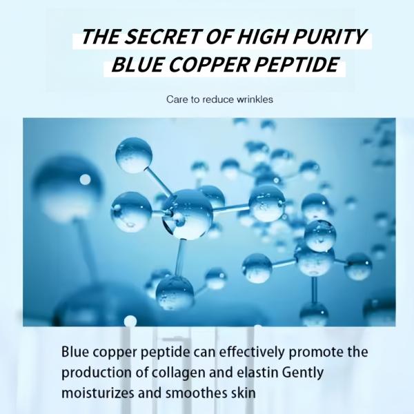 Quick-Acting Blue Copper Peptide Face Cream Ice Crystal Anti-Aging Collagen Firming Tender Skin Repair & Anti-Wrinkle Lotion OEM