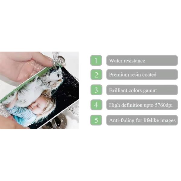 Premium RC Minilab Photo Paper Inkjet Photo Paper Roll For Inkjet Printers