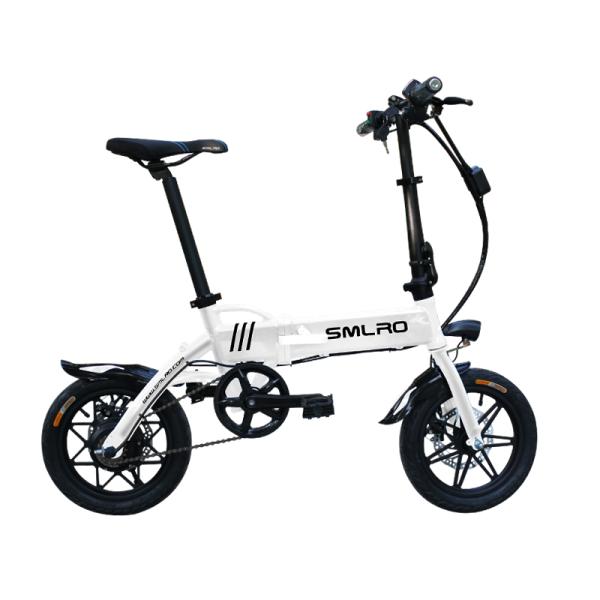 14 Inch Mini Portable Electric Bike Ergonomics Grips Foldable Pedal
