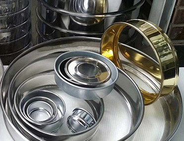 Thickness 1mm 304 Stainless Steel Tea Leaves Sieve , Steel Tea Filter