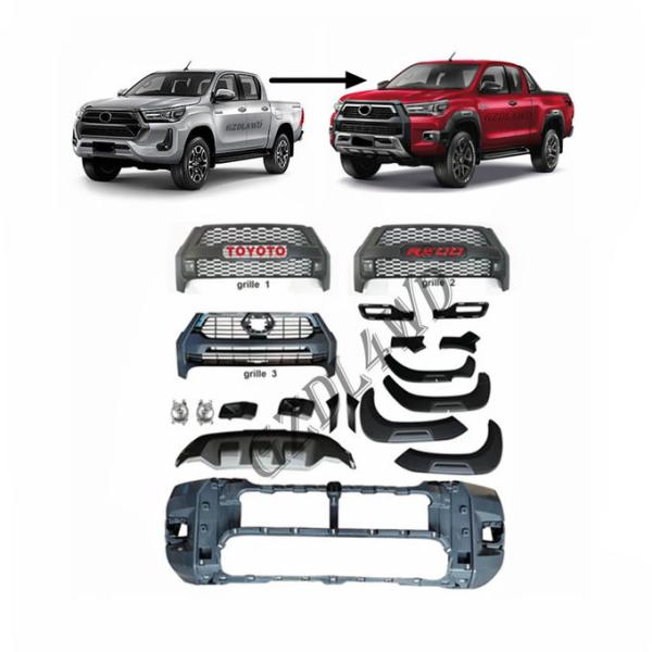 Revo Rocco LED Front Grille Suit 2021 Toyota Hilux Body Kits