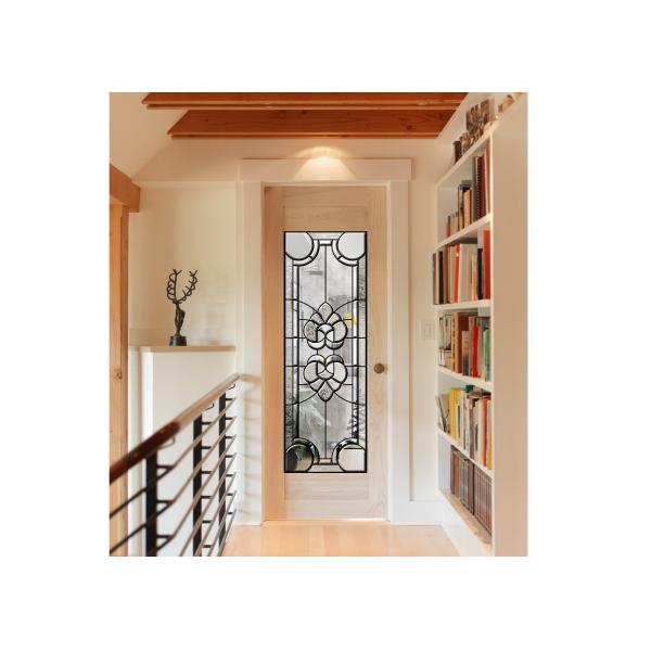 Solid Flat Tempered Decorative Glass Windows Private Imports Series Finely Detailed