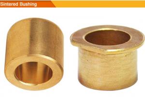 Quality High Accuracy SAE 841 Spherical Sintered Bronze Sleeve Bearing wholesale