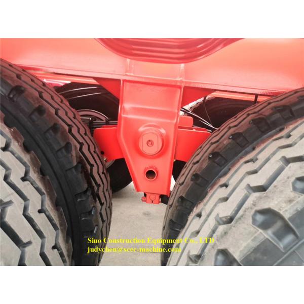 20ft / 40ft Semi Truck Flatbed Trailer Loading 45t Skeleton Semi Trailer