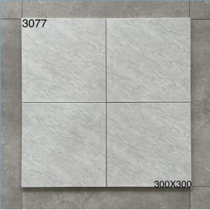 Wear Resistant Marble Ceramic Tile Firebrick 300x300mm 4 inch