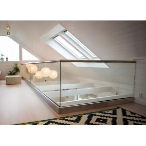 China Weatherproof Aluminum Glass Staircase Fence ISO9001 Certified on sale