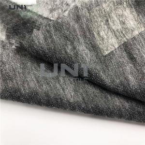 Quality Enzyme Wash 80°C Fusible Interlining Fabric 50% Polyester 50% Nylon For Garment wholesale