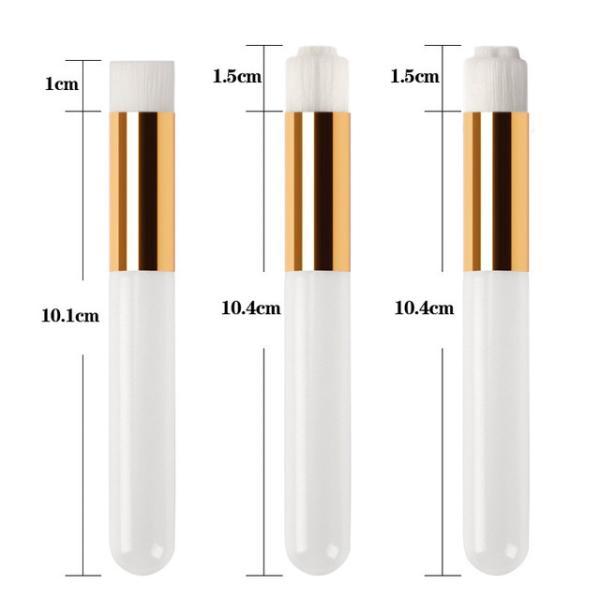 White Nose Blackhead Eyelash Makeup Cleaner Brush Wooden Handle