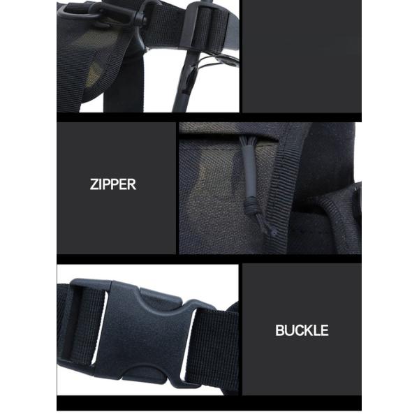 Outdoor Training Leg Bag Backpack For Camping 0.51kg/pc Physiological Curve Back