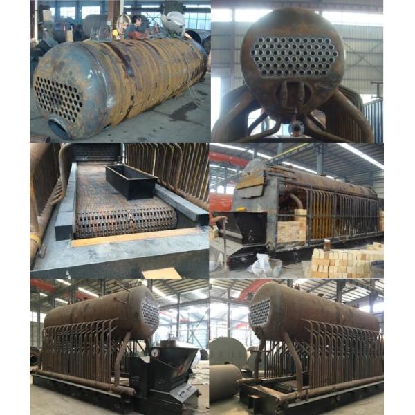 4ton per hour Industrial Horizontal Wood Biomass Steam Boiler for Rice Mill Machine