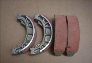 Quality Honda Motorcycle Brake Linings Low Metallic Link Testing Customized Color wholesale