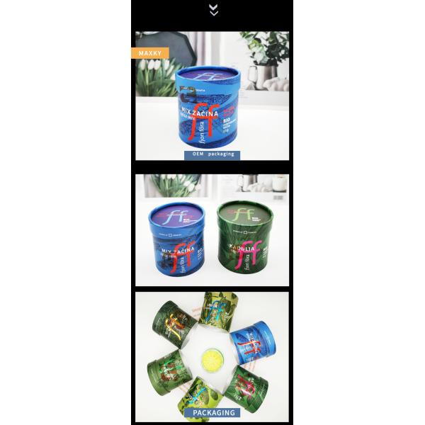 boxes and packaging Easy Open Kraft Paper Tube Packaging Environmentally Friendly And Hygienic