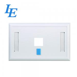 Quality F041 Cable Internet Wall Socket , Flush - Mount Network Cable Faceplate wholesale