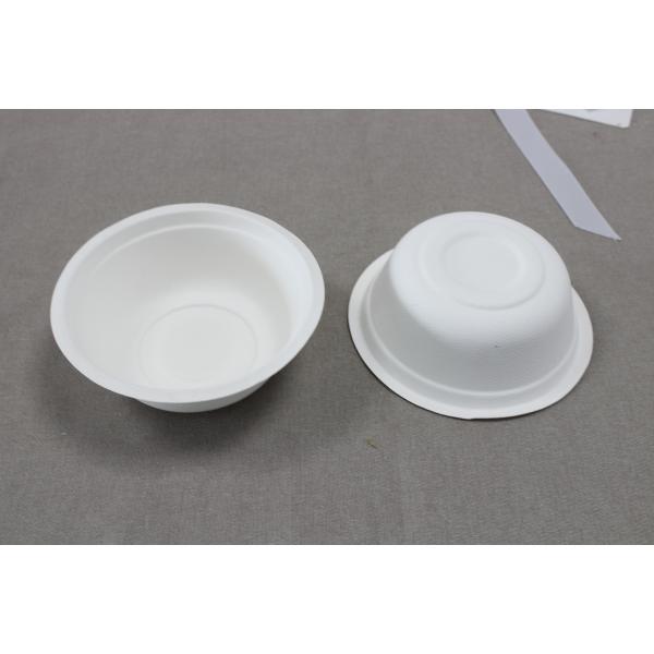Compostable Sugarcane Pulp14oz Soup Bowl Biodegradable, Eco-Friendly Disposable Bowl Made Of Sugar Cane Fibers in Bulk